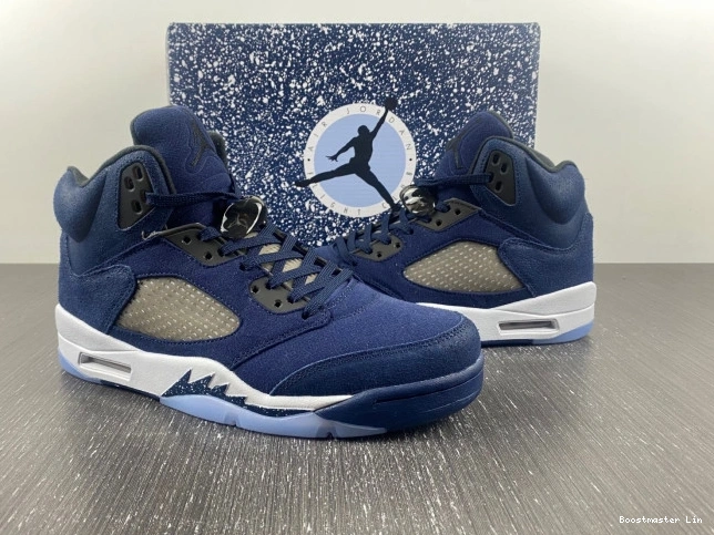 Bmlin shoes Georgetown Jordan Air 5 FD6812-400 0716